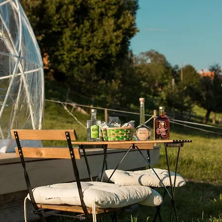 Luxury tent Bubble-suite Mit Blick Auf Die Alpenkette *